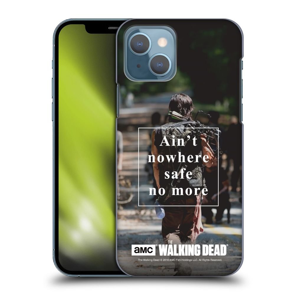 WALKING DEAD ウォーキングデッド (放送 15周年 ) - Daryl Nowhere Safe ハード case / Apple iPhoneケース - PGS